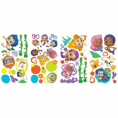 COMFORTCORRECT Bubble Guppies Peel and Stick Wall Decals CO121117